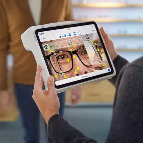 Using visuReal MOVE - checking the picture of the patient