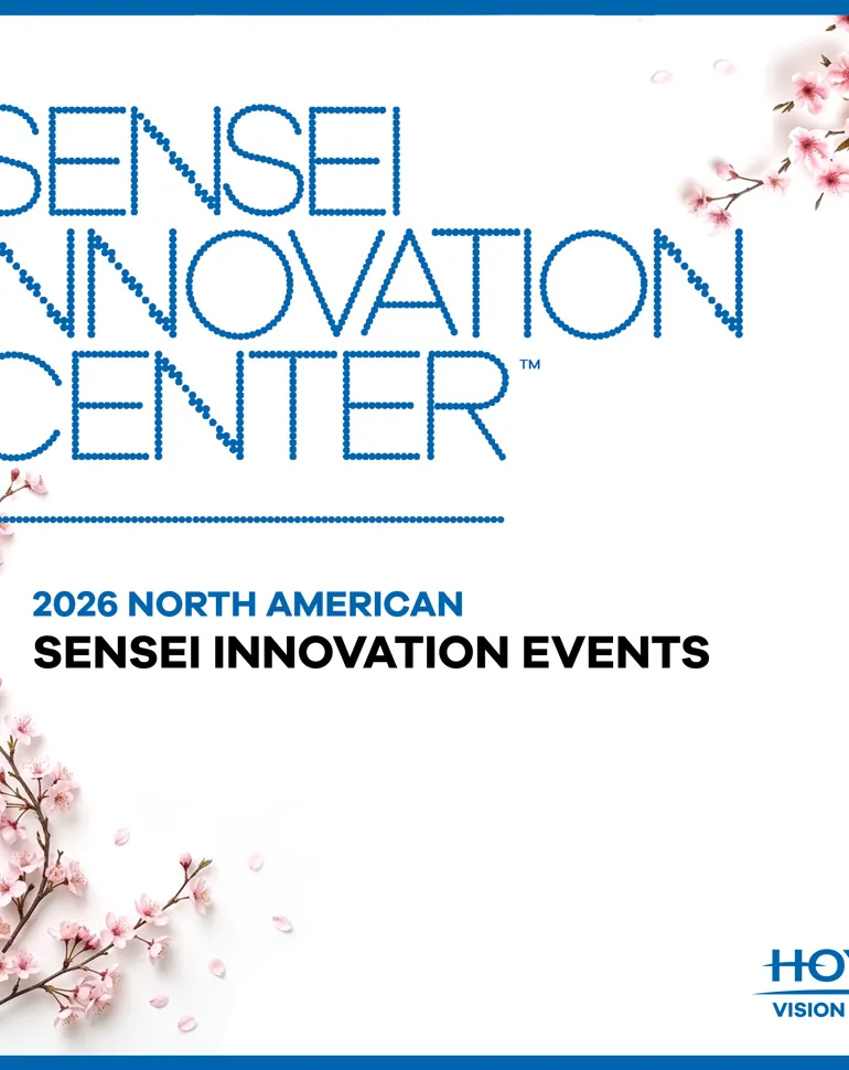 アイケア Yofoto Sansei 100-Year Vision Set Sensei 2026 Artcile | HOYA Vision Care